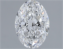 Diamante Natural 1.20 quilates, Ovalado , Color E, claridad SI2 y certificado GIA