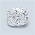 Diamante Natural 1.02 quilates, Del cojín , Color D, claridad SI1 y certificado GIA