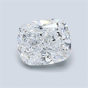 Foto Diamante Natural 1.02 quilates, Del cojín , Color D, claridad SI1 y certificado GIA de