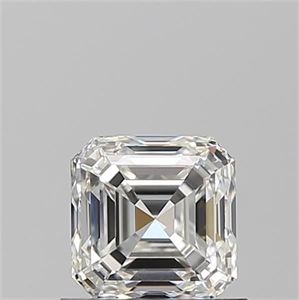 Picture of Natural Diamond 0.90 Carats, Asscher with  Cut, G Color, VVS2 Clarity and Certified by GIA