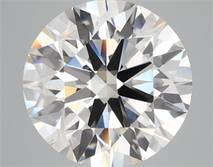 Picture of Lab Grown Diamond 7.09 Carats, Round with Ideal Cut, G Color, VS2 Clarity and Certified by IGI