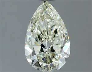 Picture of Natural Diamond 1.01 Carats, Pear with  Cut, K Color, VS1 Clarity and Certified by IGI