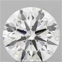 Del inventario de diamantes de laboratorio, 2.61 quilates, Redondo , Color D, claridad SI1 y certificado IGI