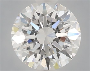 Picture of Lab Grown Diamond 1.06 Carats, Round with Excellent Cut, E Color, VVS2 Clarity and Certified by IGI