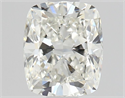 Natural Diamond 0.71 Carats, Cushion with  Cut, I Color, IF Clarity and Certified by GIA