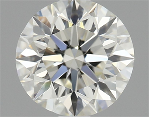 Picture of Natural Diamond 1.00 Carats, Round with Excellent Cut, I Color, VVS1 Clarity and Certified by IGI