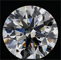 Natural Diamond 5.49 Carats, Round with Excellent Cut, D Color, VS2 Clarity and Certified by GIA