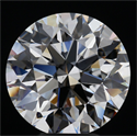 Natural Diamond 5.49 Carats, Round with Excellent Cut, D Color, VS2 Clarity and Certified by GIA