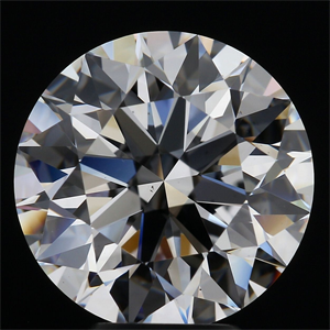 Picture of Natural Diamond 5.49 Carats, Round with Excellent Cut, D Color, VS2 Clarity and Certified by GIA