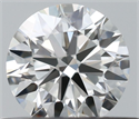 Diamante Natural 0.40 quilates, Redondo , Color G, claridad VVS1 y certificado IGI