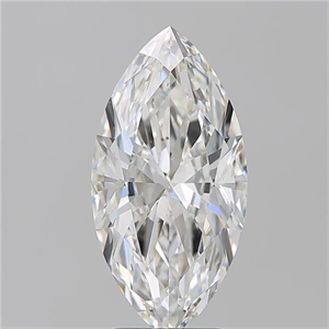 Picture of Natural Diamond 3.20 Carats, Marquise with  Cut, F Color, VS2 Clarity and Certified by GIA