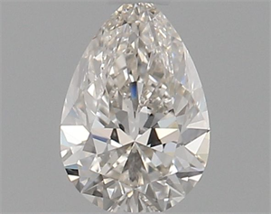 Foto Diamante Natural 0.50 quilates, De pera , Color I, claridad VVS2 y certificado GIA de