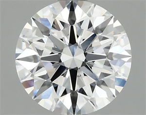 Picture of Lab Grown Diamond 2.03 Carats, Round with Ideal Cut, D Color, VVS2 Clarity and Certified by IGI