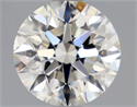 Natural Diamond 1.11 Carats, Round with Excellent Cut, H Color, SI1 Clarity and Certified by GIA