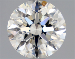 Picture of Natural Diamond 1.11 Carats, Round with Excellent Cut, H Color, SI1 Clarity and Certified by GIA