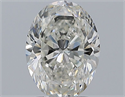Diamante Natural 2.01 quilates, Ovalado , Color H, claridad SI1 y certificado GIA