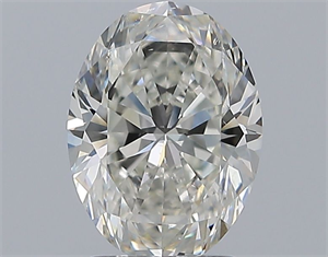 Foto Diamante Natural 2.01 quilates, Ovalado , Color H, claridad SI1 y certificado GIA de