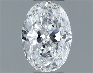 Picture of Natural Diamond 0.30 Carats, Oval with  Cut, D Color, VVS2 Clarity and Certified by GIA