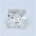 Diamante Natural 1.00 quilates, Princesa , Color F, claridad VS2 y certificado GIA