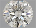 Diamante Natural 0.55 quilates, Redondo , Color K, claridad VVS2 y certificado GIA