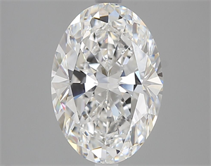 Picture of Natural Diamond 4.01 Carats, Oval with  Cut, E Color, VS2 Clarity and Certified by GIA