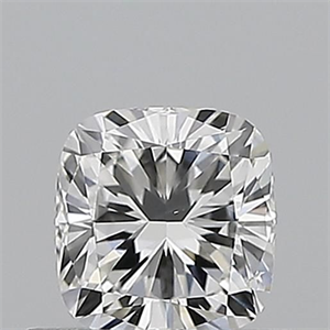 Foto Diamante Natural 0.50 quilates, Del cojín , Color F, claridad SI2 y certificado GIA de