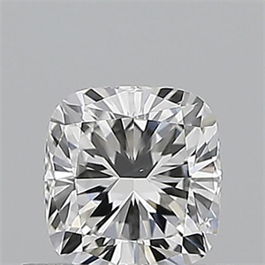 Foto Diamante Natural 0.50 quilates, Del cojín , Color F, claridad SI2 y certificado GIA de