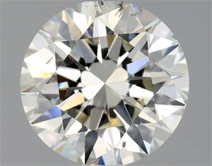 Foto Diamante Natural 1.30 quilates, Redondo , Color L, claridad SI2 y certificado GIA de