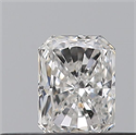 Diamante Natural 0.23 quilates, Radiante , Color E, claridad VVS1 y certificado GIA