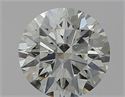 Natural Diamond 0.52 Carats, Round with Excellent Cut, G Color, SI1 Clarity and Certified by GIA