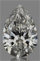 Natural Diamond 0.41 Carats, Pear with  Cut, D Color, VS2 Clarity and Certified by GIA