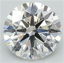 Del inventario de diamantes de laboratorio, 2.57 quilates, Redondo , Color F, claridad VS2 y certificado IGI
