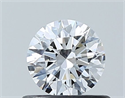 Diamante Natural 0.50 quilates, Redondo , Color D, claridad SI1 y certificado GIA