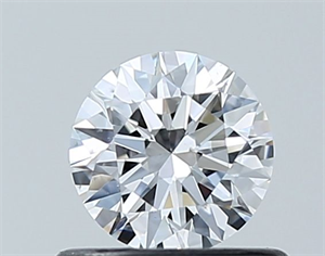 Foto Diamante Natural 0.50 quilates, Redondo , Color D, claridad SI1 y certificado GIA de