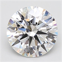 Del inventario de diamantes de laboratorio, 4.48 quilates, Redondo , Color E, claridad IF y certificado IGI