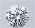 Diamante Natural 0.50 quilates, Redondo , Color F, claridad SI1 y certificado GIA