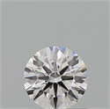 Natural Diamond 0.70 Carats, Round with Excellent Cut, E Color, VVS1 Clarity and Certified by GIA
