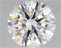 Del inventario de diamantes de laboratorio, 5.07 quilates, Redondo , Color E, claridad VVS2 y certificado IGI