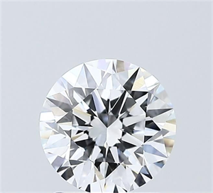 Picture of Lab Grown Diamond 1.50 Carats, Round with Ideal Cut, D Color, VVS2 Clarity and Certified by IGI