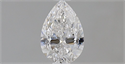 Diamante Natural 0.56 quilates, De pera , Color E, claridad VVS2 y certificado GIA