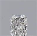 Natural Diamond 0.39 Carats, Radiant with  Cut, E Color, VVS1 Clarity and Certified by GIA