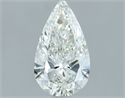 Natural Diamond 1.01 Carats, Pear with  Cut, H Color, VVS1 Clarity and Certified by GIA