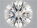 Del inventario de diamantes de laboratorio, 2.60 quilates, Redondo , Color E, claridad VS1 y certificado IGI