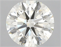 Diamante Natural 0.80 quilates, Redondo , Color K, claridad VVS2 y certificado GIA