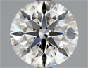 Natural Diamond 2.50 Carats, Round with Excellent Cut, D Color, VVS1 Clarity and Certified by GIA