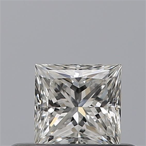 Picture of Natural Diamond 0.31 Carats, Princess with  Cut, F Color, VS1 Clarity and Certified by GIA