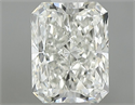 Natural Diamond 0.50 Carats, Radiant with  Cut, J Color, VVS1 Clarity and Certified by GIA