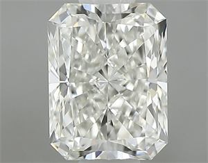 Picture of Natural Diamond 0.50 Carats, Radiant with  Cut, J Color, VVS1 Clarity and Certified by GIA