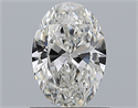 Natural Diamond 0.90 Carats, Oval with  Cut, G Color, VS2 Clarity and Certified by GIA