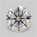Lab Grown Diamond 1.04 Carats, Round with Ideal Cut, D Color, VS1 Clarity and Certified by IGI
